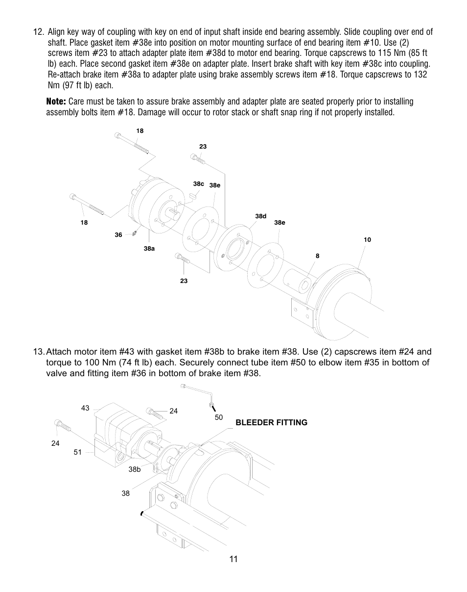 Ramsey Winch RPH 111,2 Planetary Industrial User Manual | Page 14 / 81