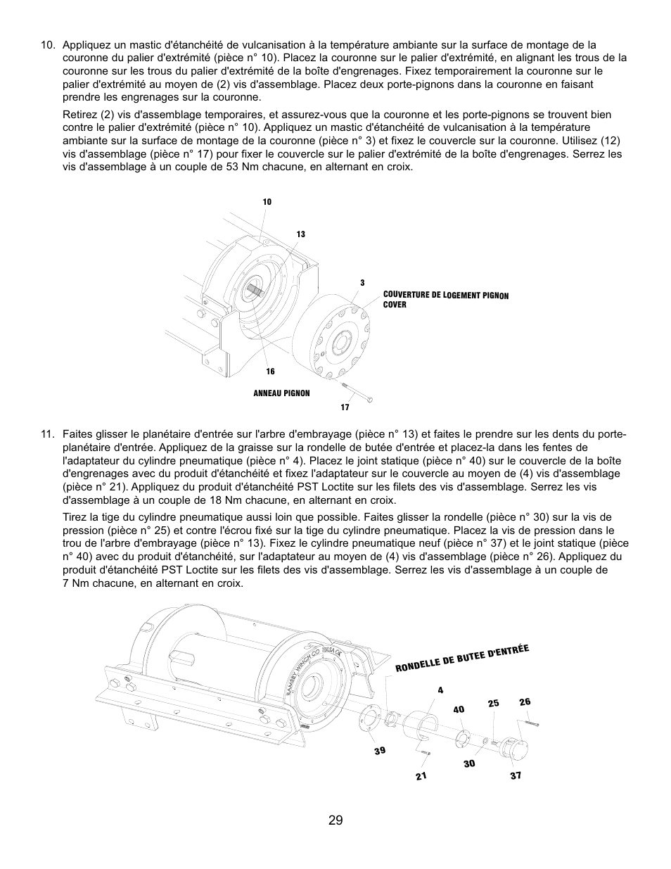 Ramsey Winch RPH 111,2 Planetary Industrial User Manual | Page 33 / 81