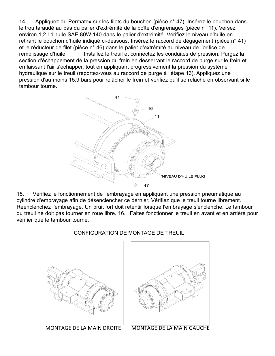 Ramsey Winch RPH 111,2 Planetary Industrial User Manual | Page 35 / 81