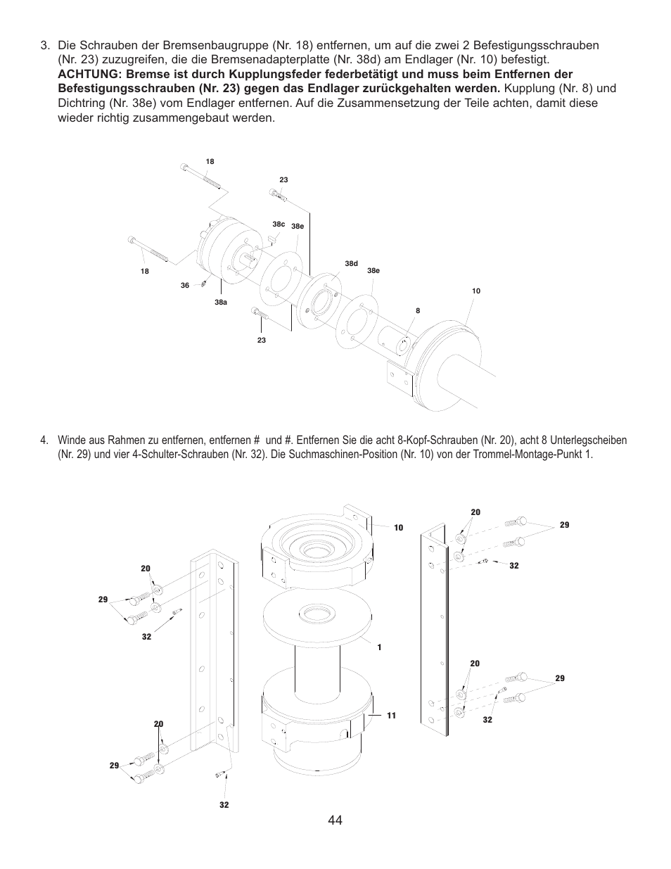 Ramsey Winch RPH 111,2 Planetary Industrial User Manual | Page 49 / 81