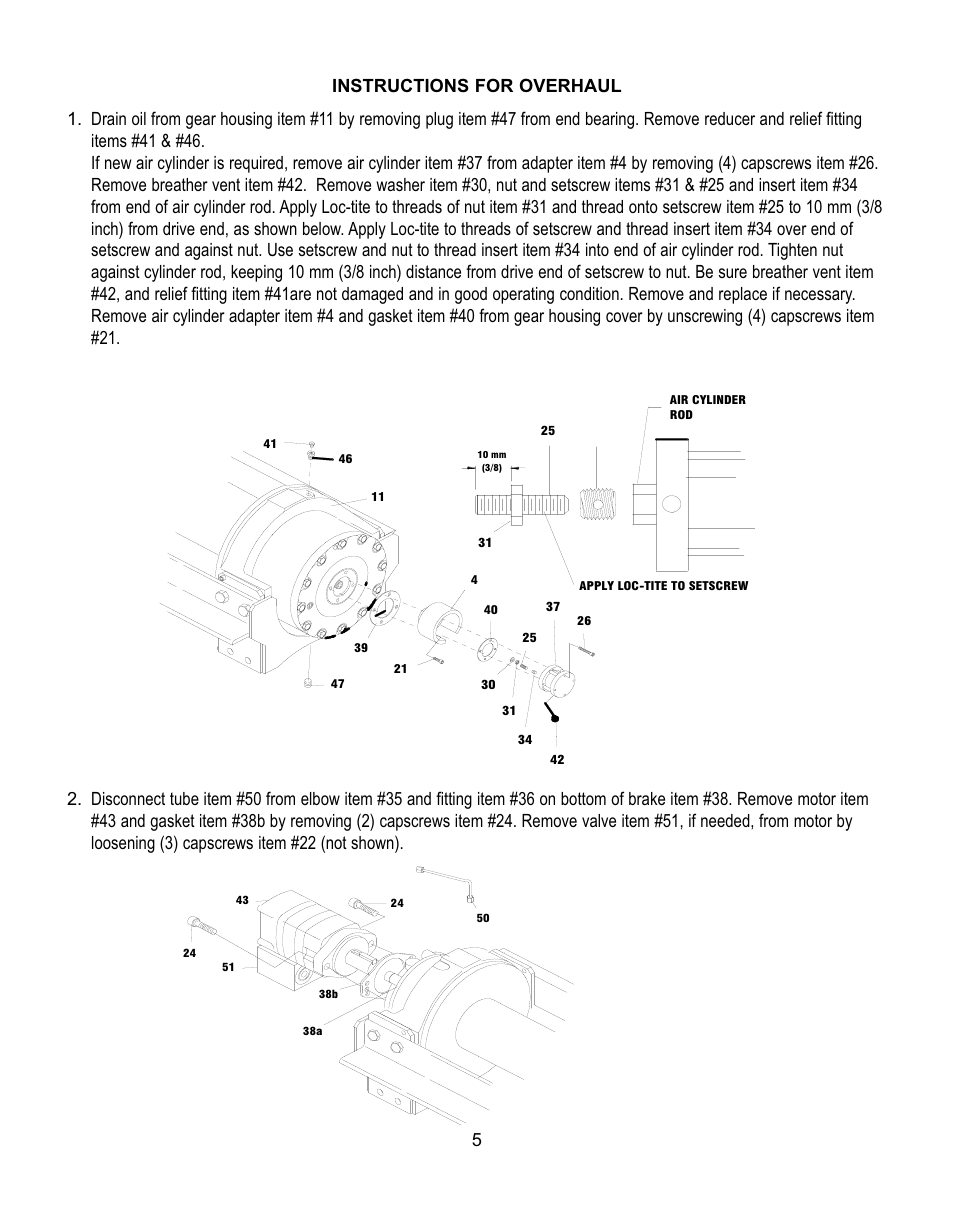 Ramsey Winch RPH 111,2 Planetary Industrial User Manual | Page 8 / 81