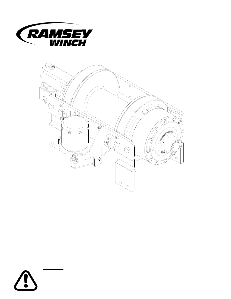 Ramsey Winch RPH 50000 UW/TNR & 2 SPEED MOTOR User Manual | 29 pages