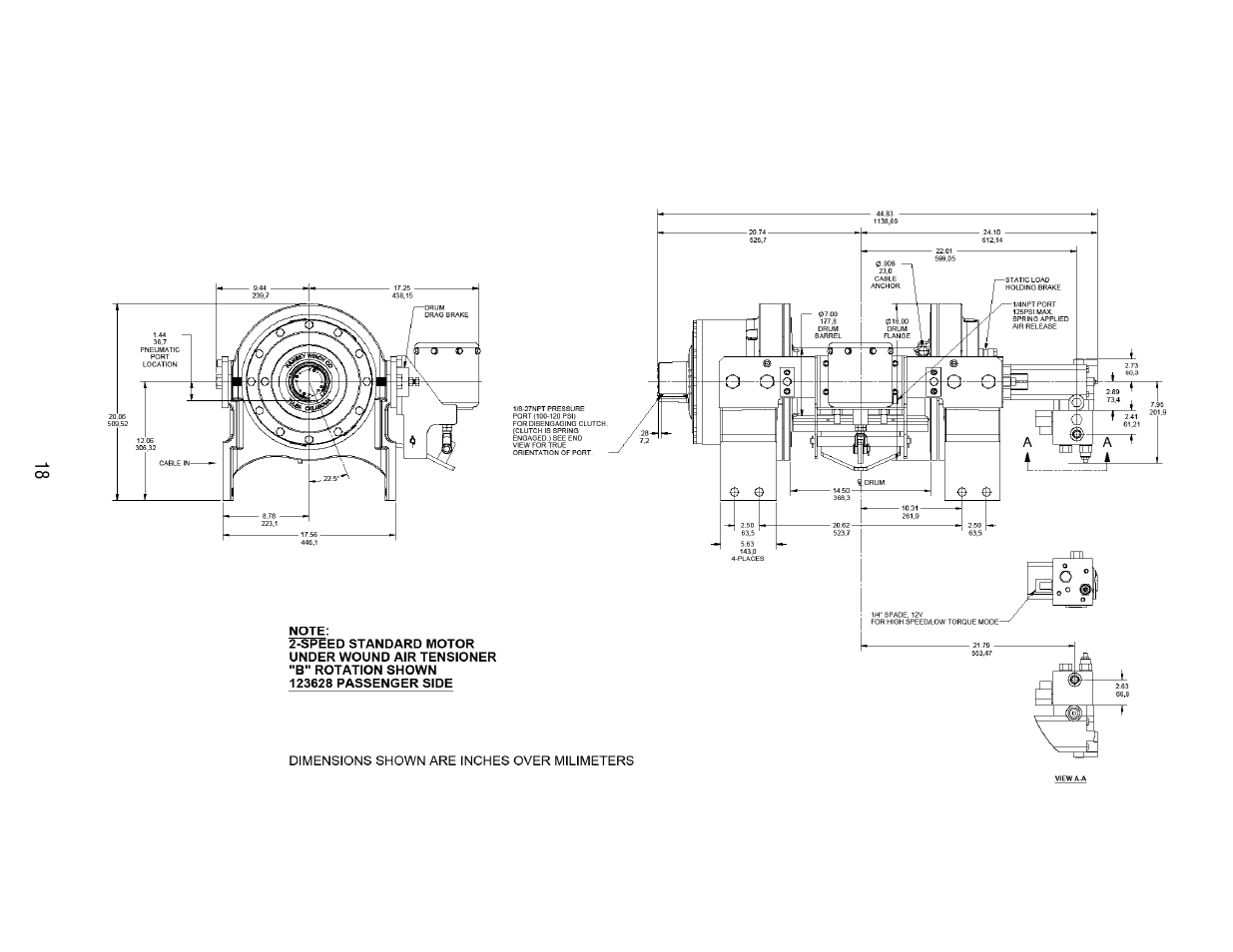 Ramsey Winch RPH 50000 UW/TNR & 2 SPEED MOTOR User Manual | Page 20 / 29