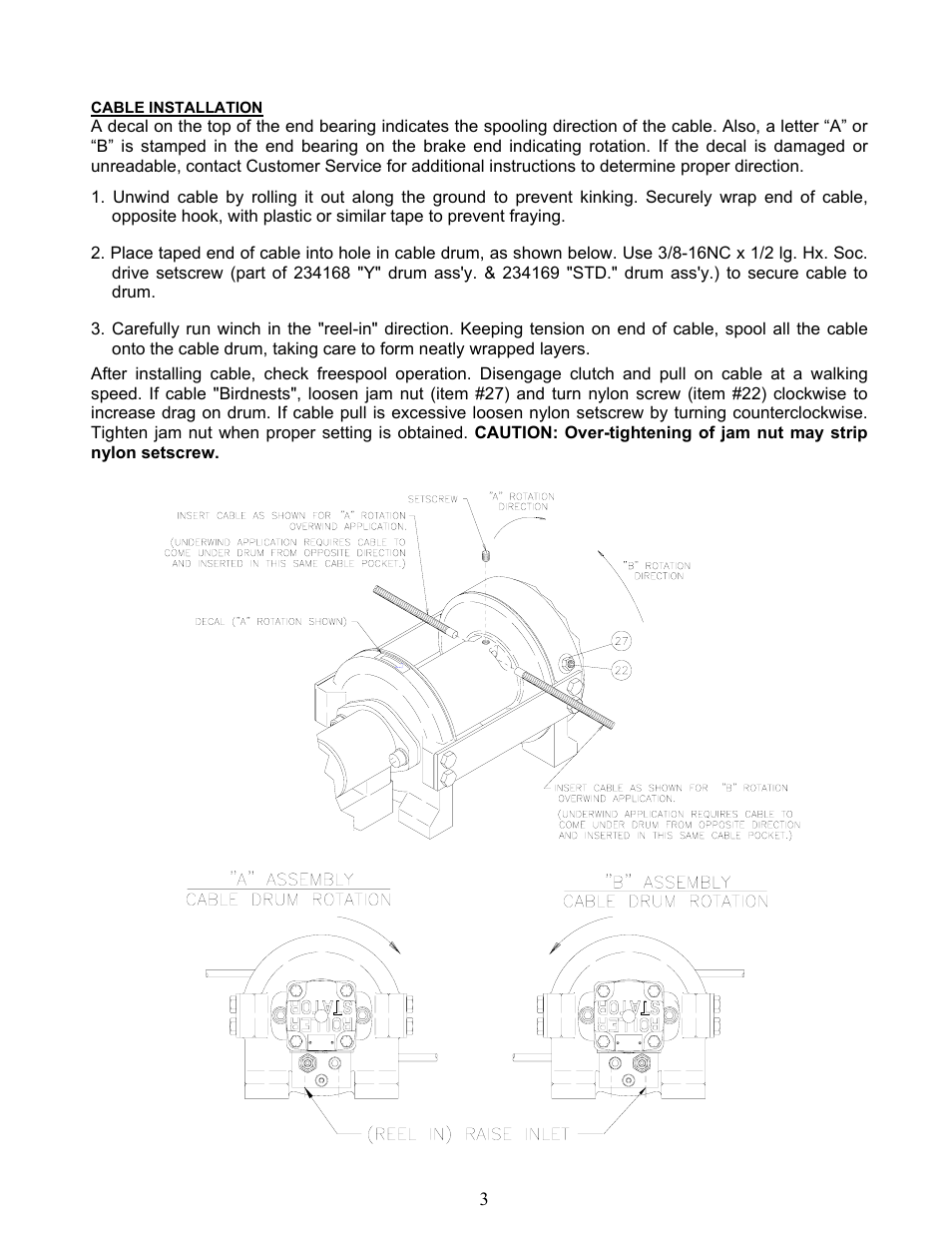 Ramsey Winch RPH-10000 User Manual | Page 6 / 28