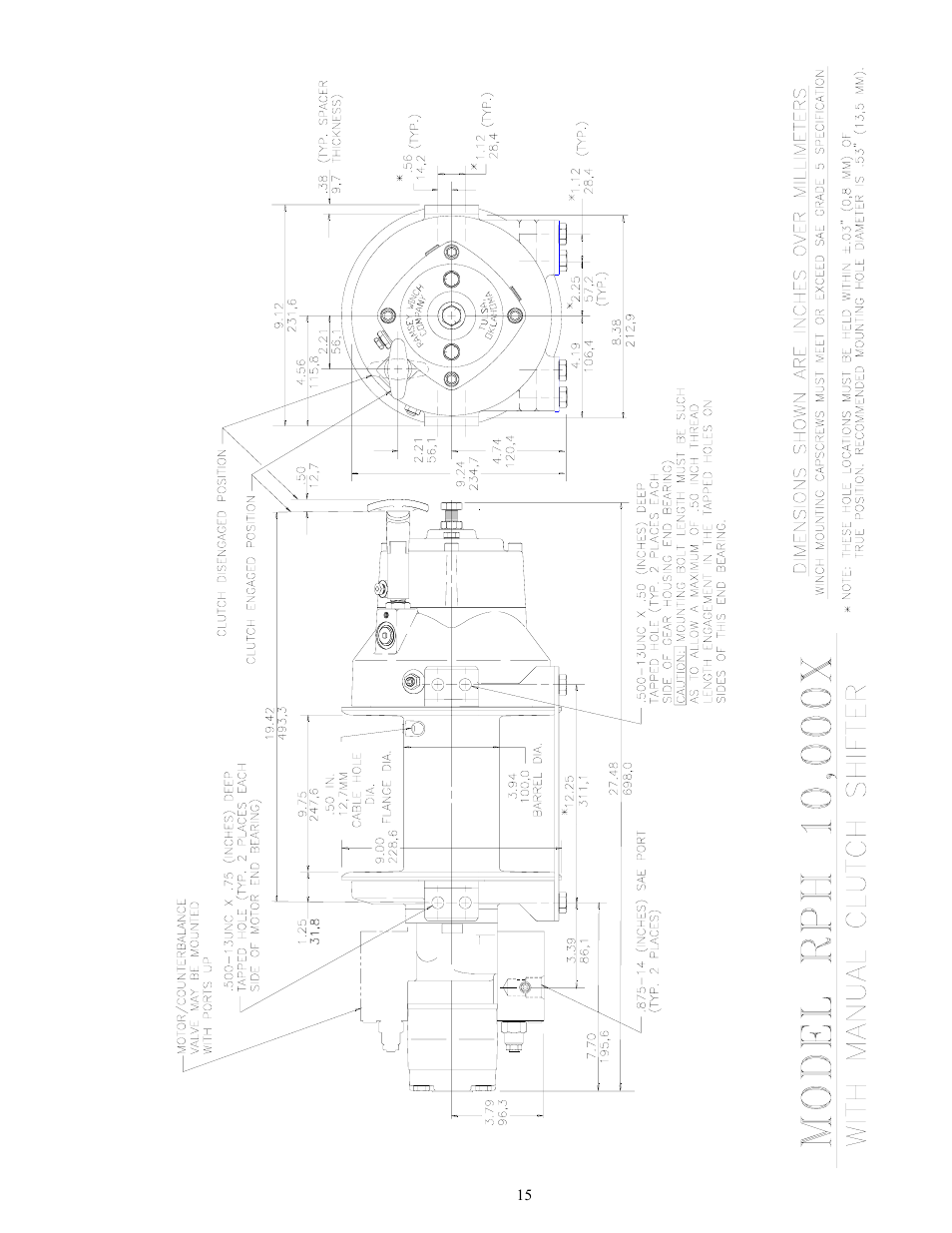 Ramsey Winch RPH-10000X User Manual | Page 17 / 20