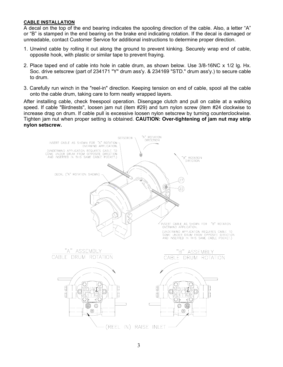 Ramsey Winch RPH-10000X User Manual | Page 5 / 20