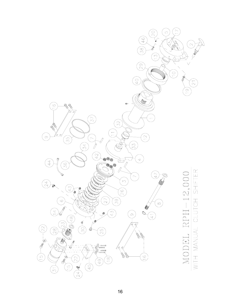 Ramsey Winch RPH-12000 User Manual | Page 18 / 24