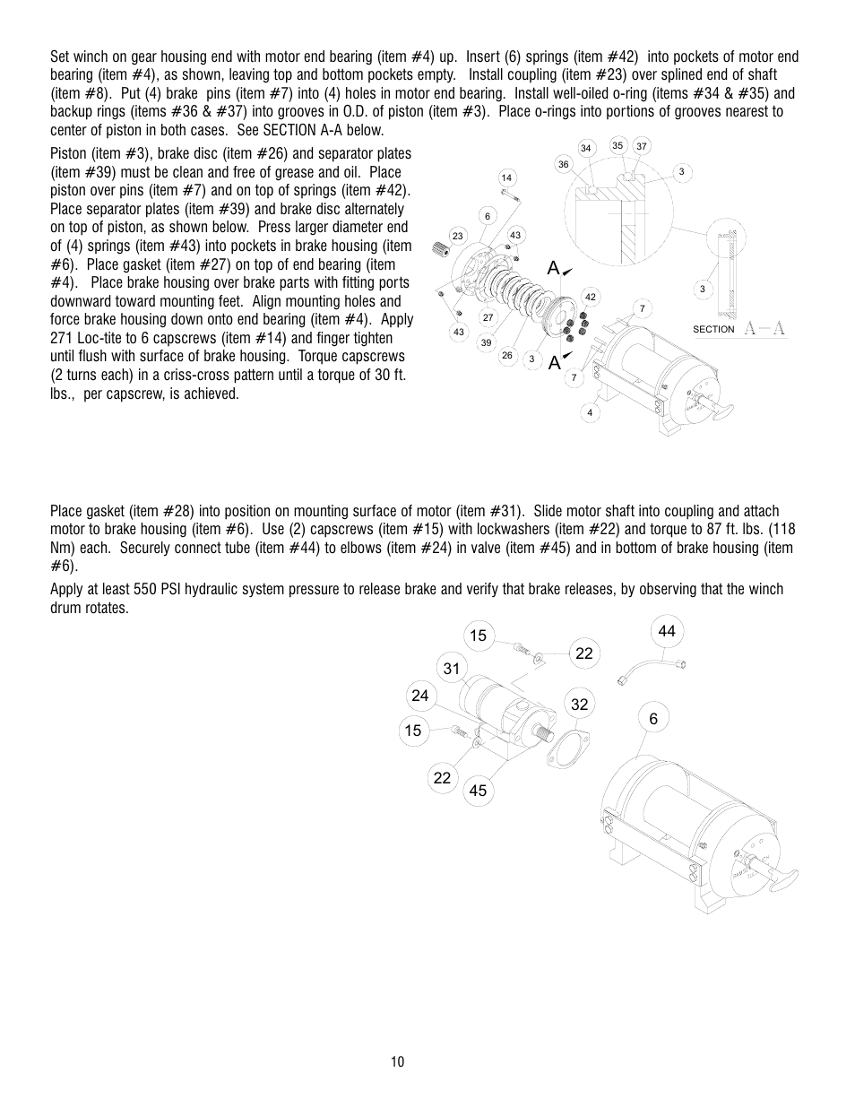 Ramsey Winch RPH-12000 User Manual | Page 10 / 72