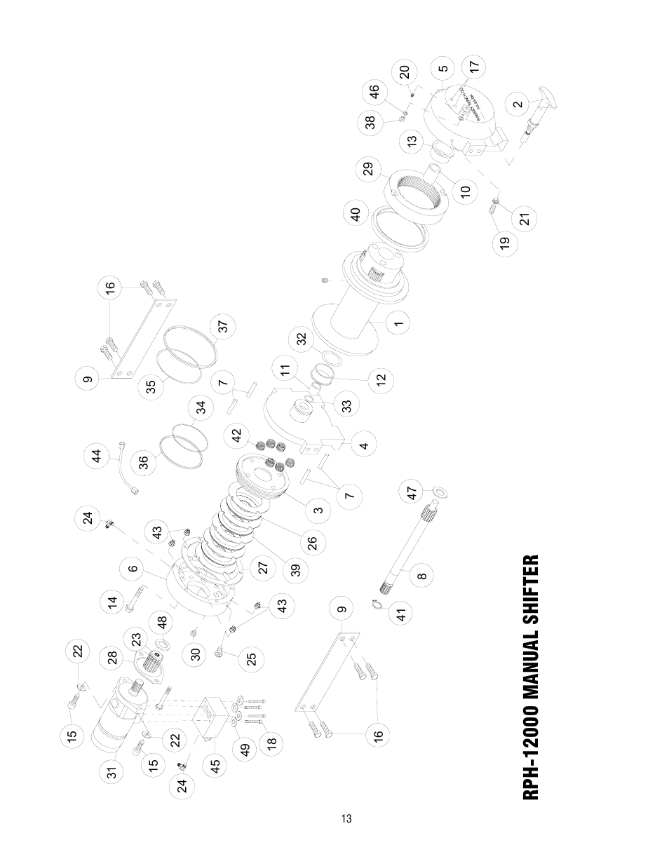 Ramsey Winch RPH-12000 User Manual | Page 13 / 72
