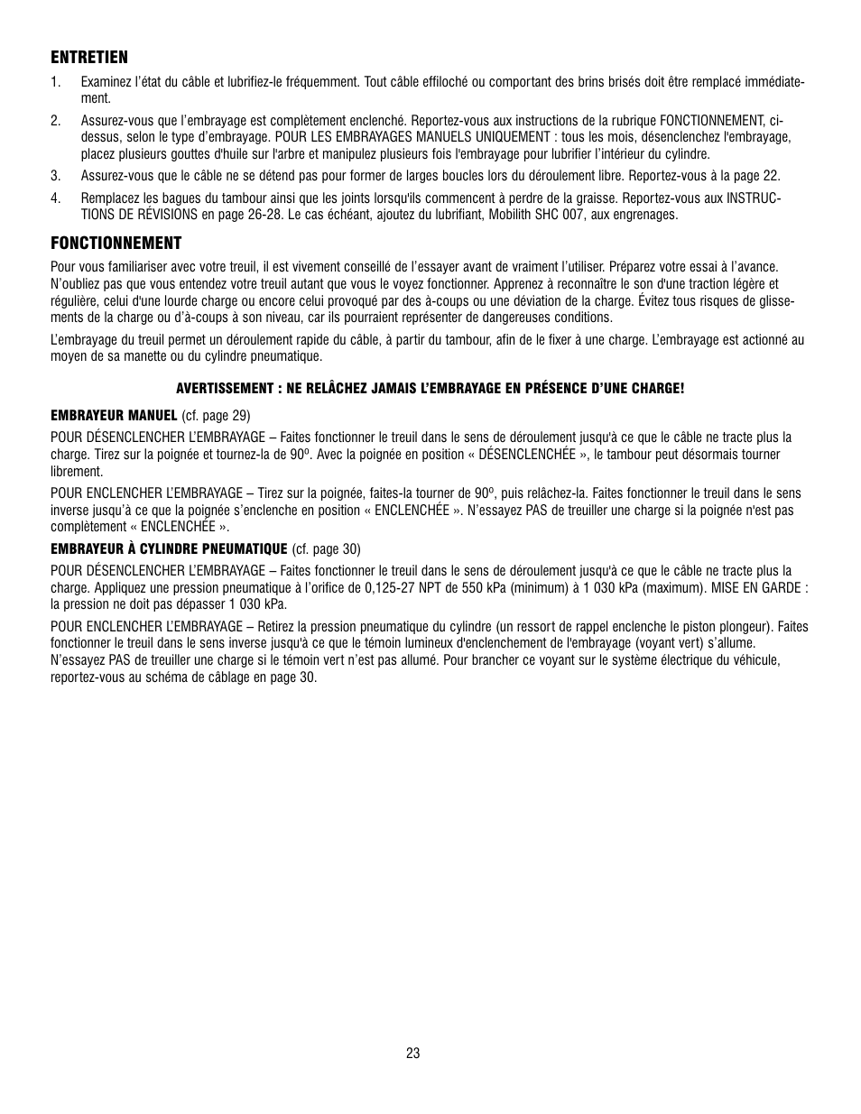 Ramsey Winch RPH-12000 User Manual | Page 23 / 72
