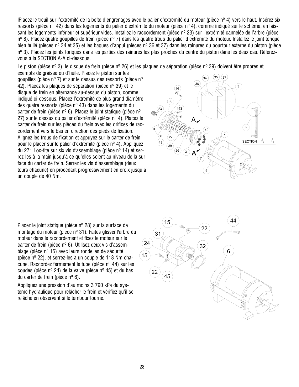 Ramsey Winch RPH-12000 User Manual | Page 28 / 72