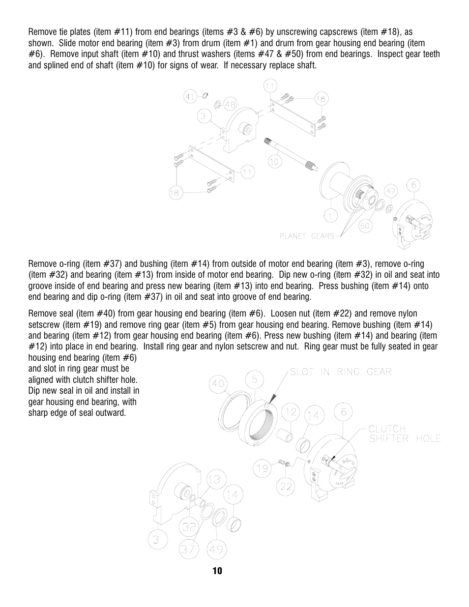 Ramsey Winch RPH-15000 (CURRENT) User Manual | Page 10 / 20