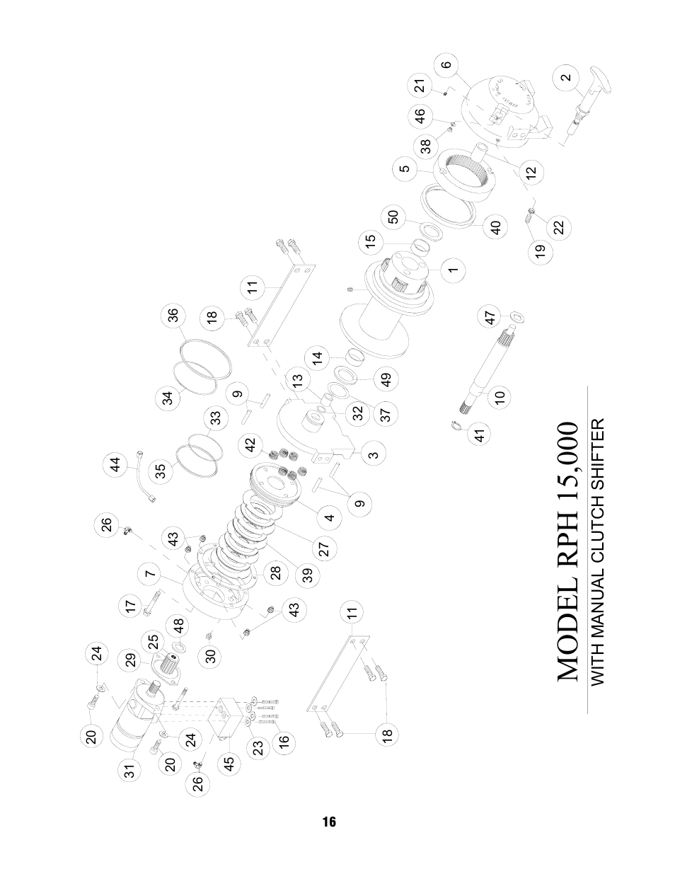 Ramsey Winch RPH-15000 (CURRENT) User Manual | Page 16 / 20