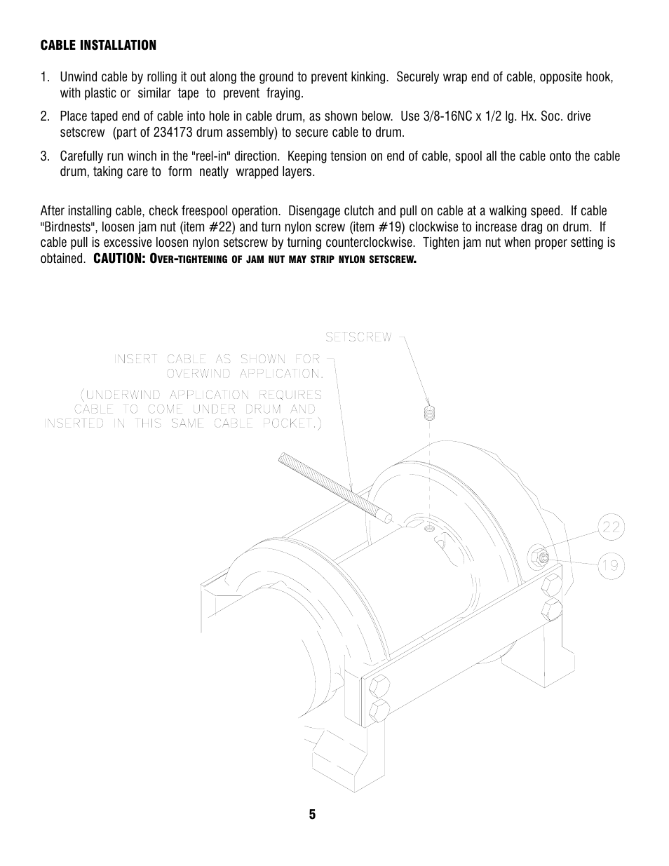 Ramsey Winch RPH-15000 (CURRENT) User Manual | Page 5 / 20