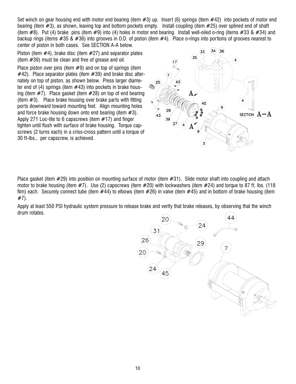 Ramsey Winch RPH-15000 User Manual | Page 10 / 64