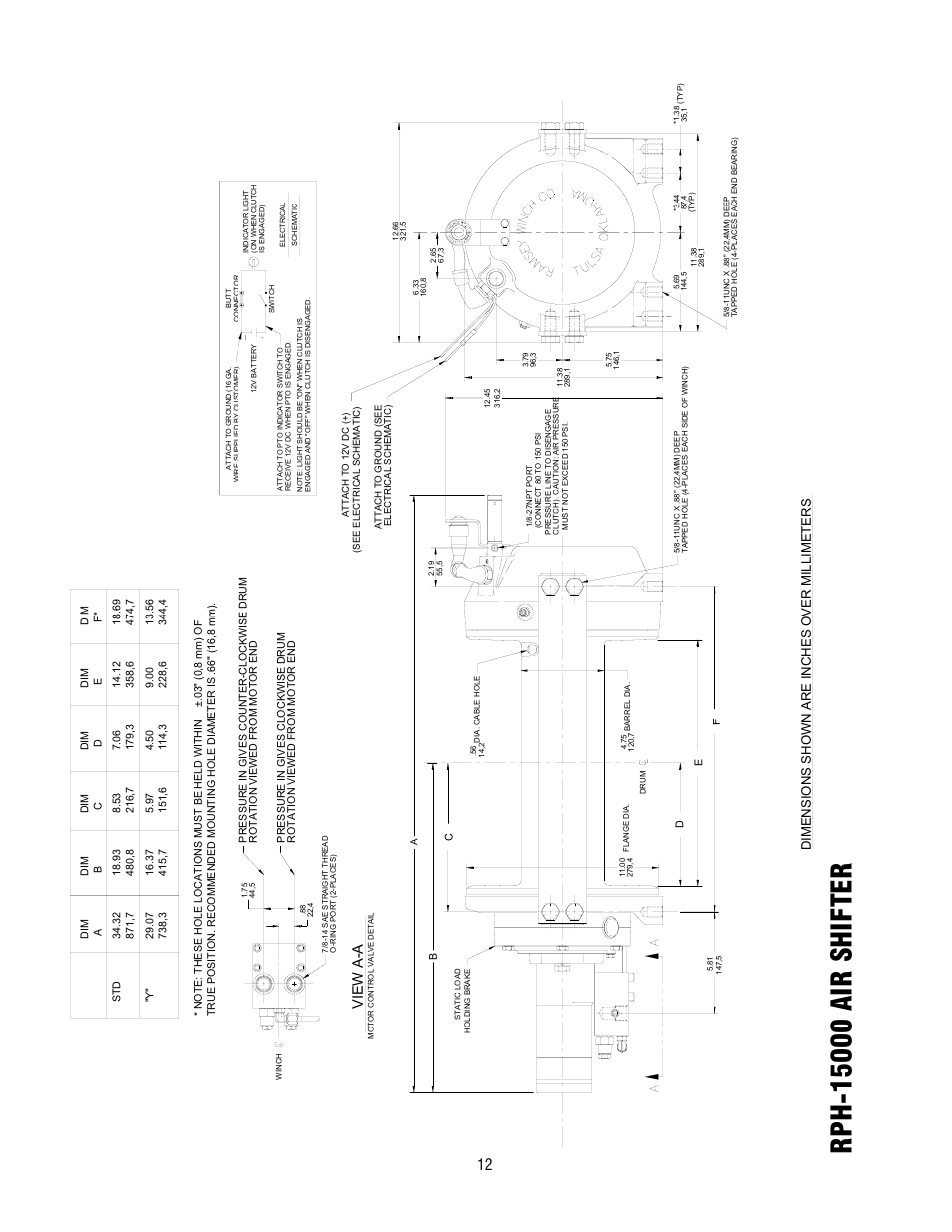 Vi ew a- a | Ramsey Winch RPH-15000 User Manual | Page 12 / 64