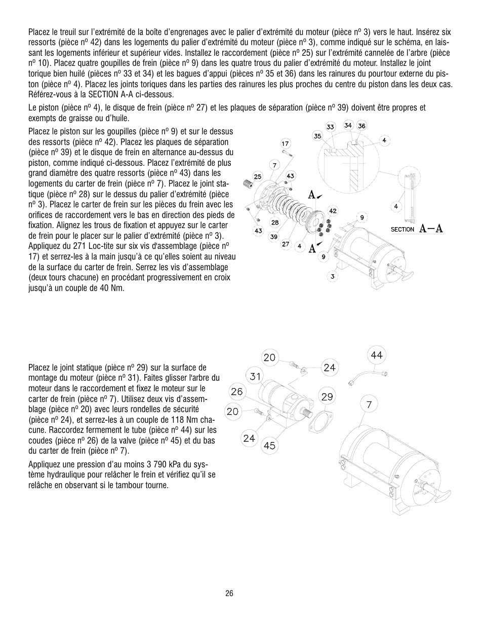 Ramsey Winch RPH-15000 User Manual | Page 26 / 64