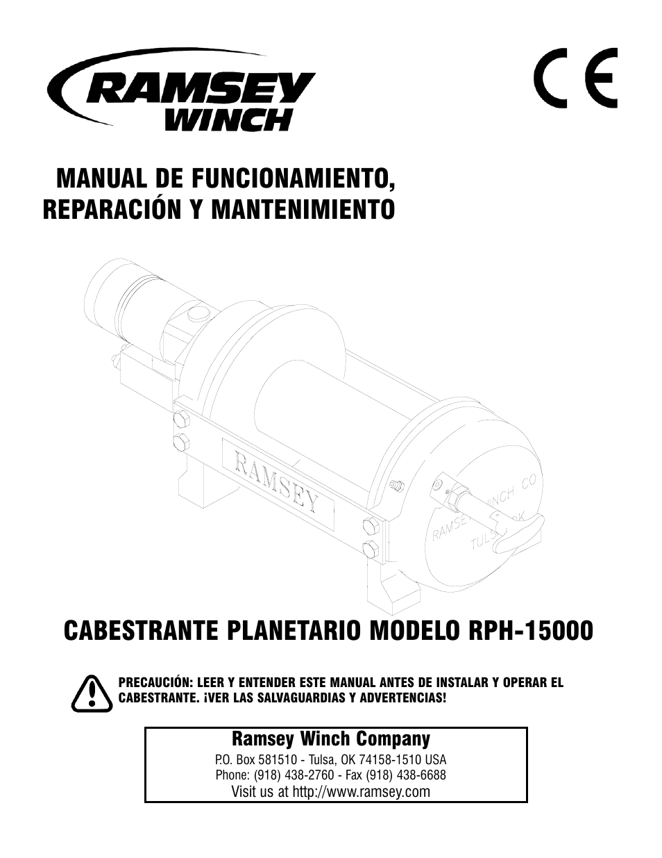 Ramsey Winch RPH-15000 User Manual | Page 49 / 64