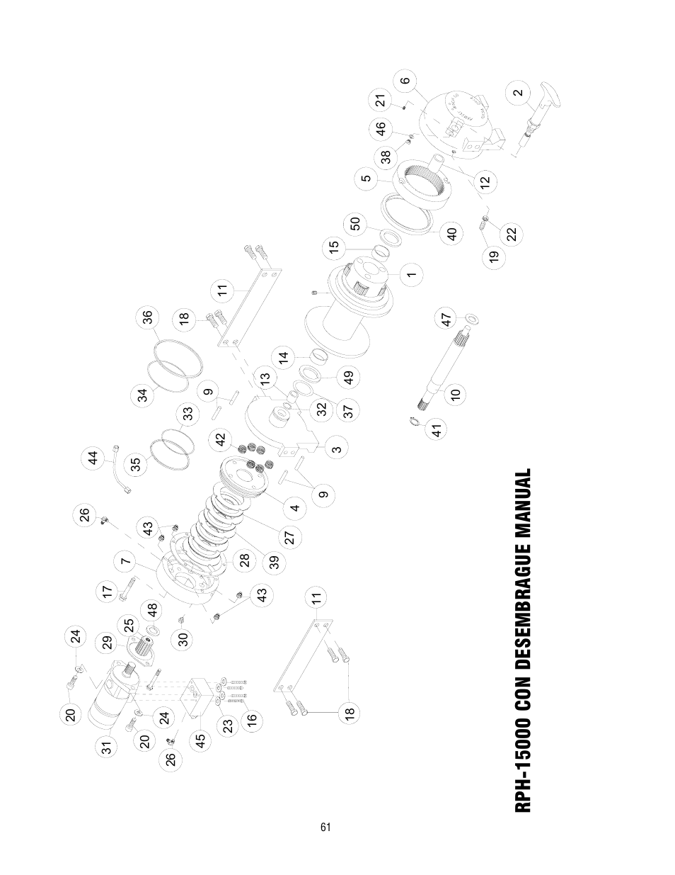 Ramsey Winch RPH-15000 User Manual | Page 61 / 64