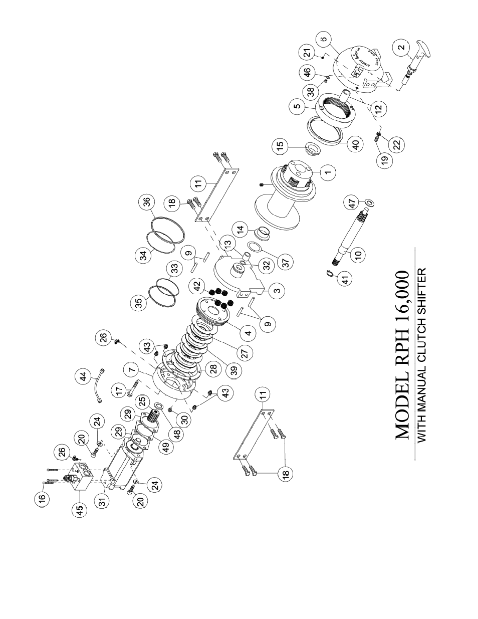 Ramsey Winch RPH-16000 User Manual | Page 16 / 20