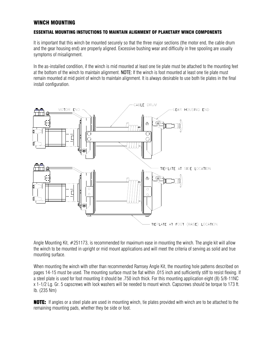 Ramsey Winch RPH-16000 User Manual | Page 4 / 20