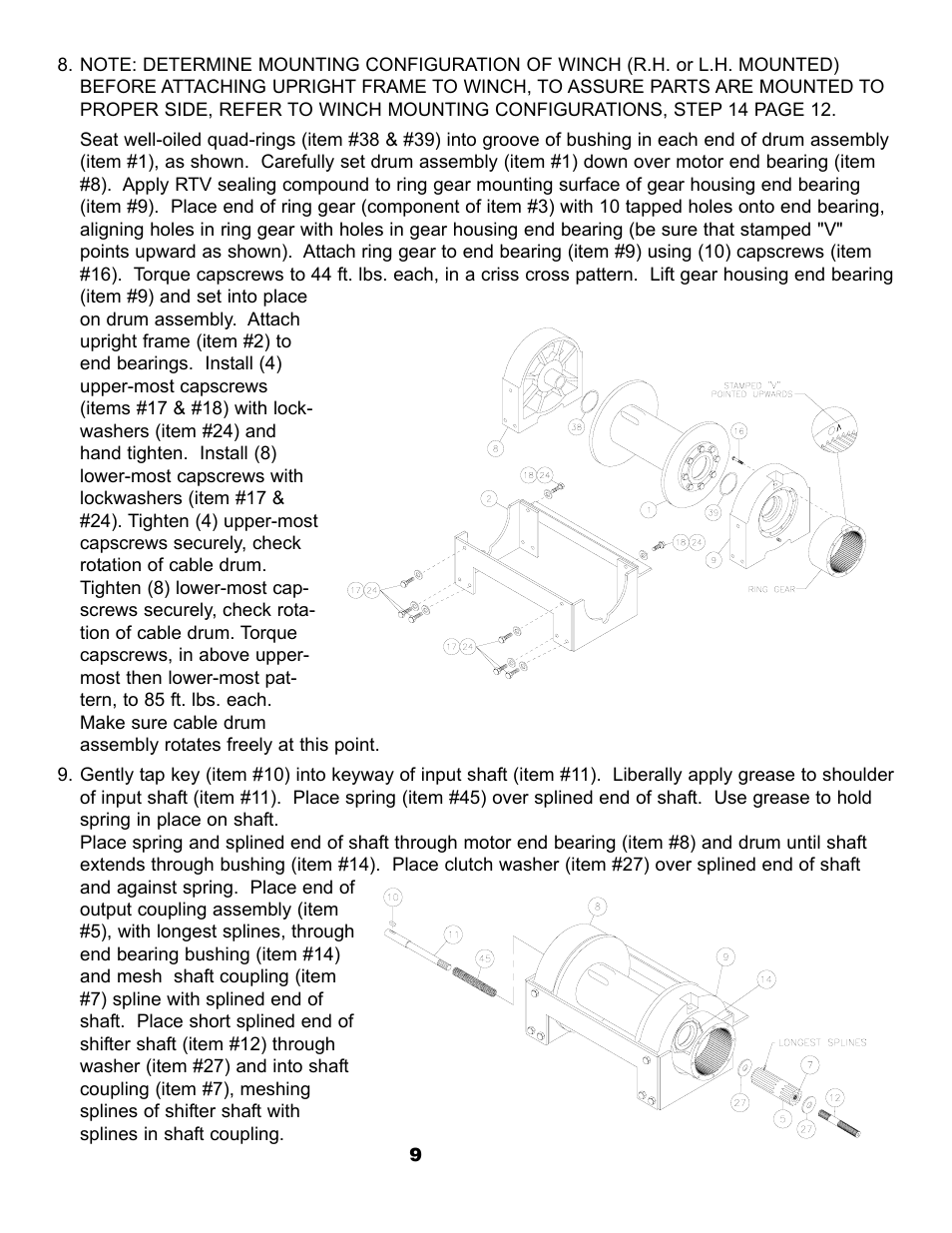 Ramsey Winch RPH-20000 (RAMSEY GBX) User Manual | Page 12 / 20