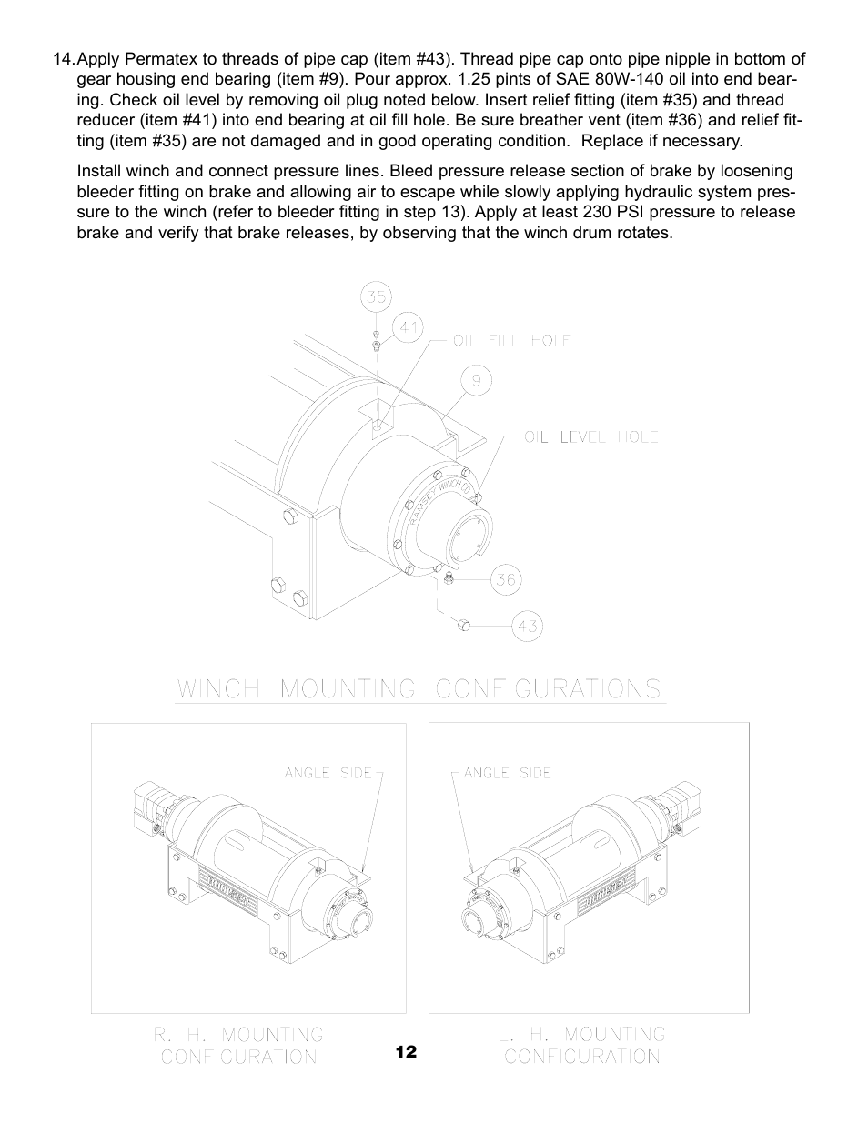 Ramsey Winch RPH-20000 (RAMSEY GBX) User Manual | Page 15 / 20