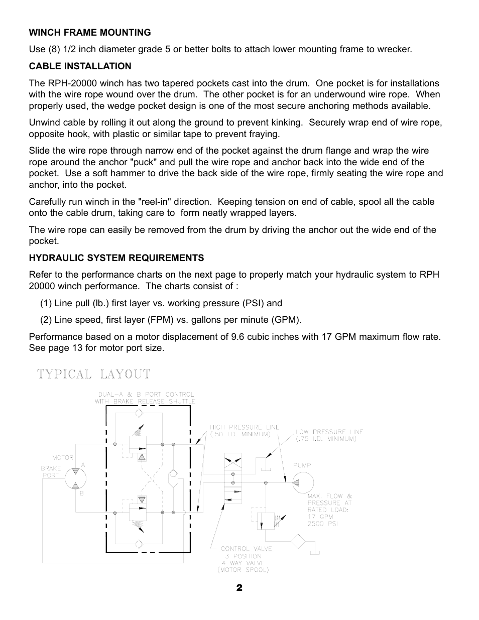 Ramsey Winch RPH-20000 (RAMSEY GBX) User Manual | Page 5 / 20