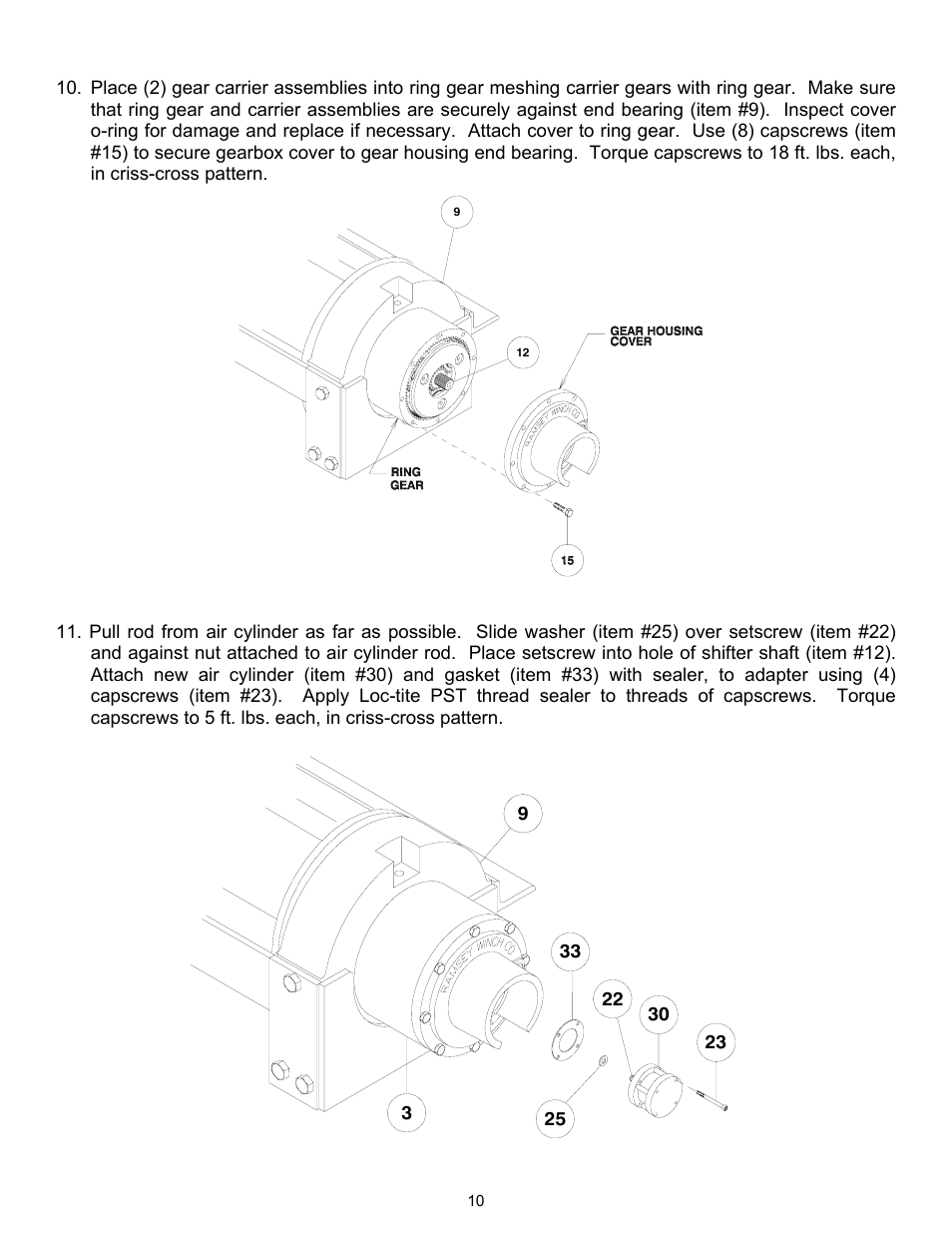 Ramsey Winch RPH-25000 QUANTUM GBX User Manual | Page 13 / 20