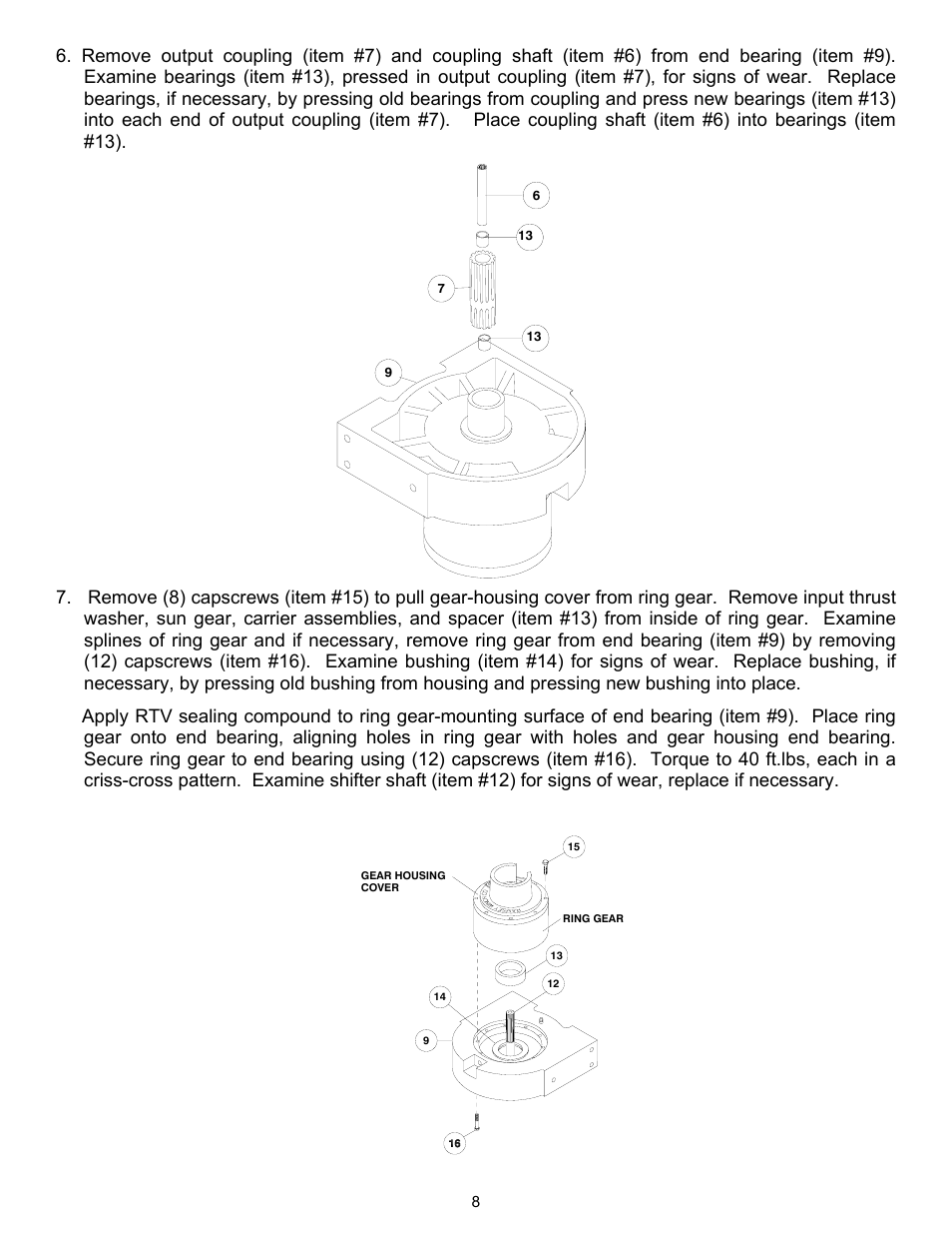 Ramsey Winch RPH-25000 QUANTUM W/2-SPD MOTOR User Manual | Page 11 / 20