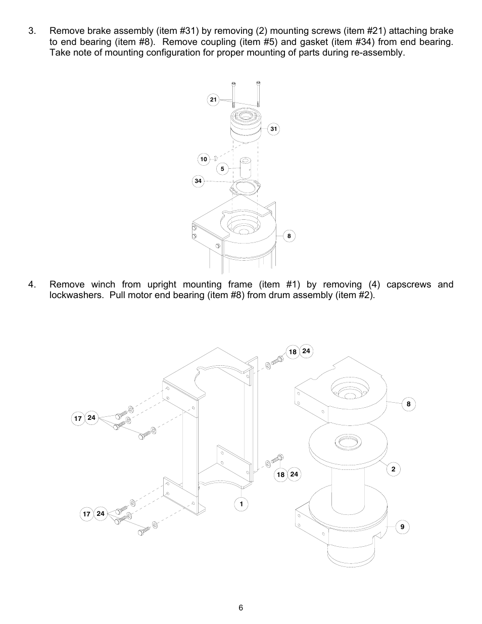 Ramsey Winch RPH-25000 QUANTUM W/2-SPD MOTOR User Manual | Page 9 / 20