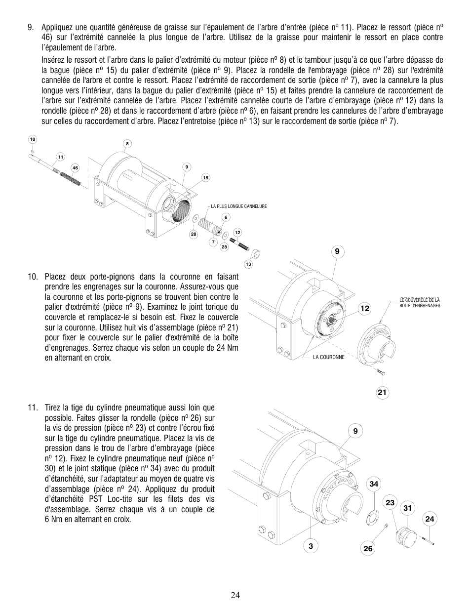 Ramsey Winch RPH-25000 User Manual | Page 24 / 56