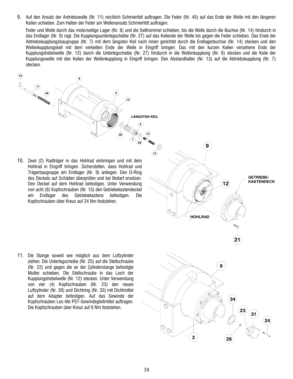 Ramsey Winch RPH-25000 User Manual | Page 38 / 56