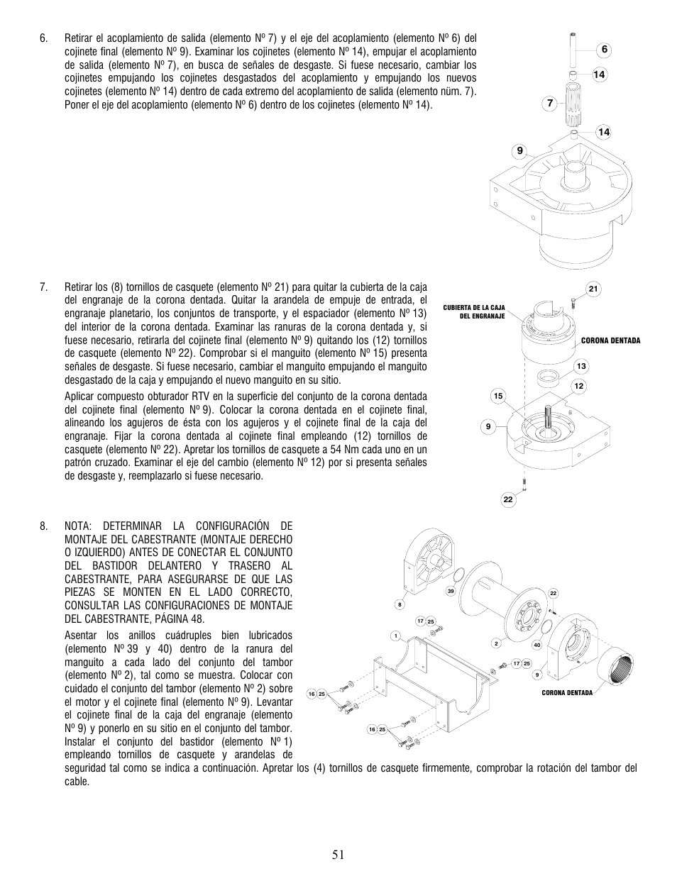 Ramsey Winch RPH-25000 User Manual | Page 51 / 56