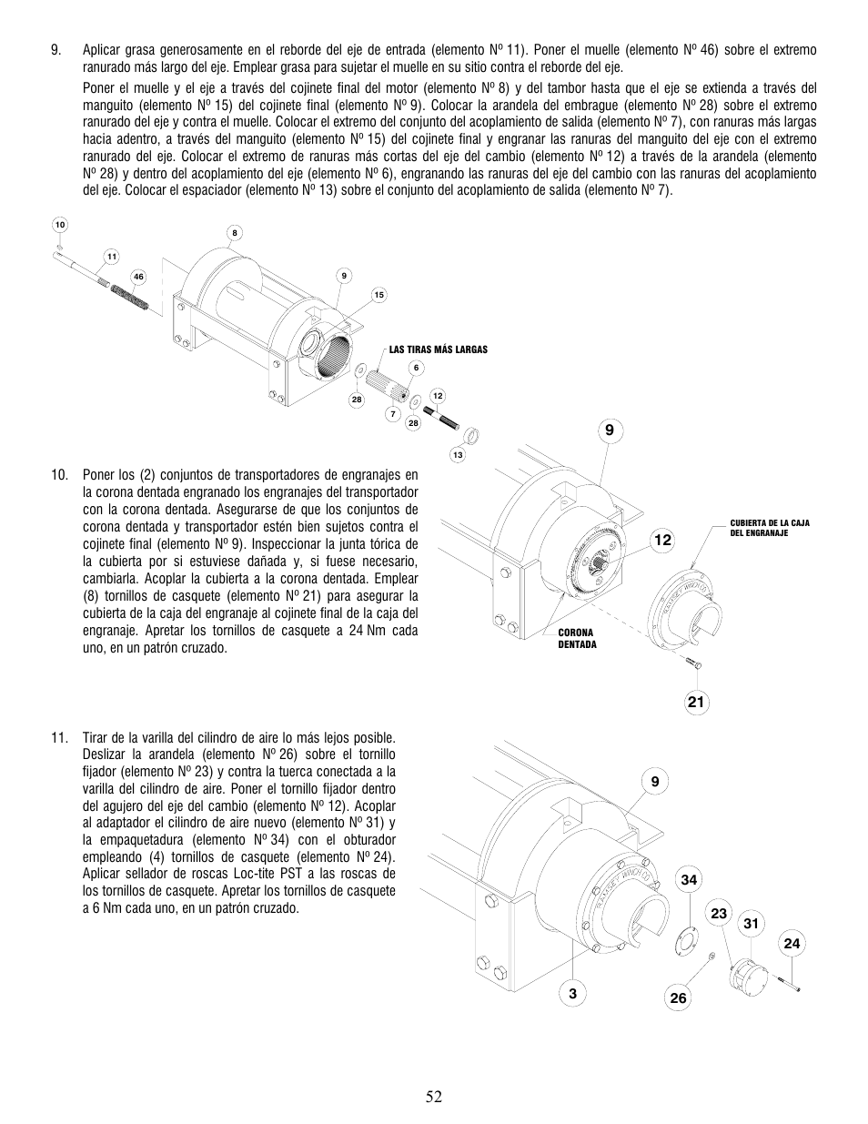 Ramsey Winch RPH-25000 User Manual | Page 52 / 56