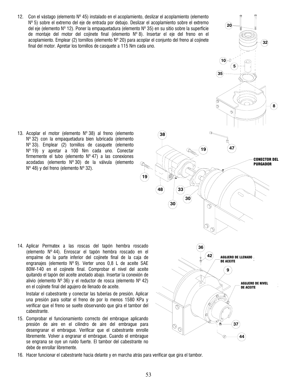 Ramsey Winch RPH-25000 User Manual | Page 53 / 56