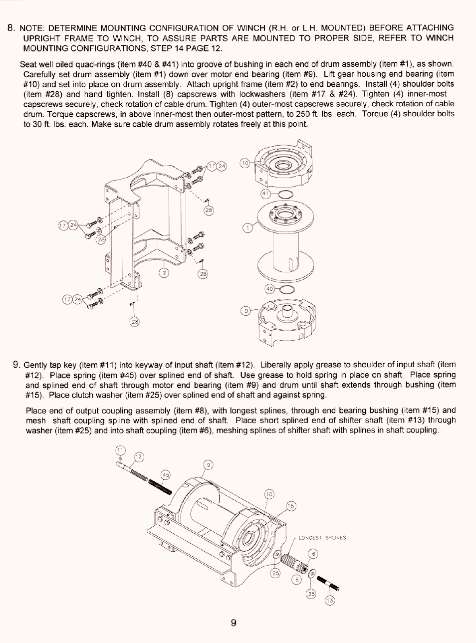 Ramsey Winch RPH-30000 User Manual | Page 11 / 20