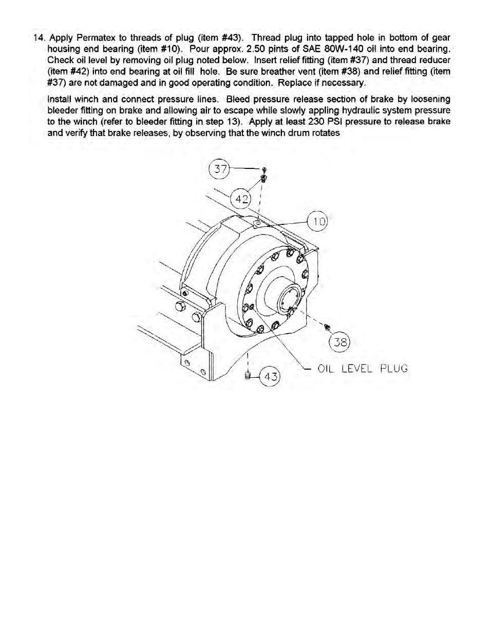 Ramsey Winch RPH-30000 User Manual | Page 14 / 20