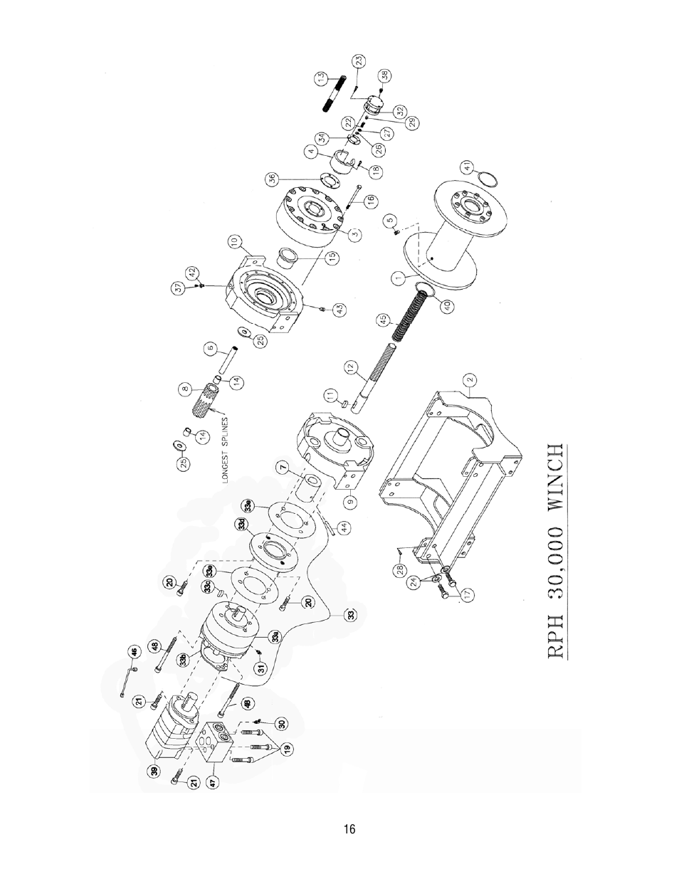 Ramsey Winch RPH-30000 User Manual | Page 18 / 20