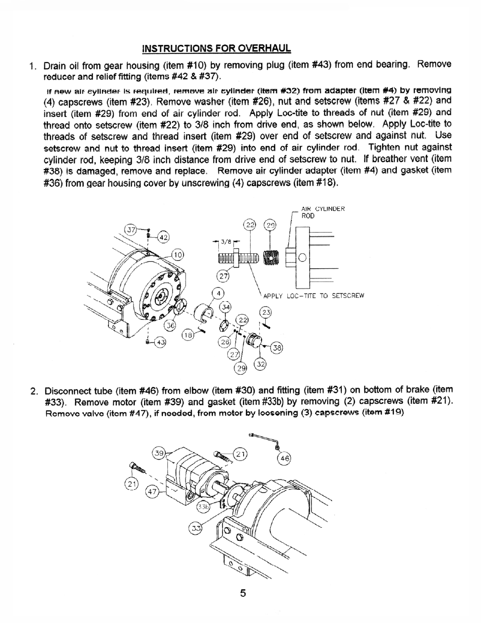 Ramsey Winch RPH-30000 User Manual | Page 7 / 20