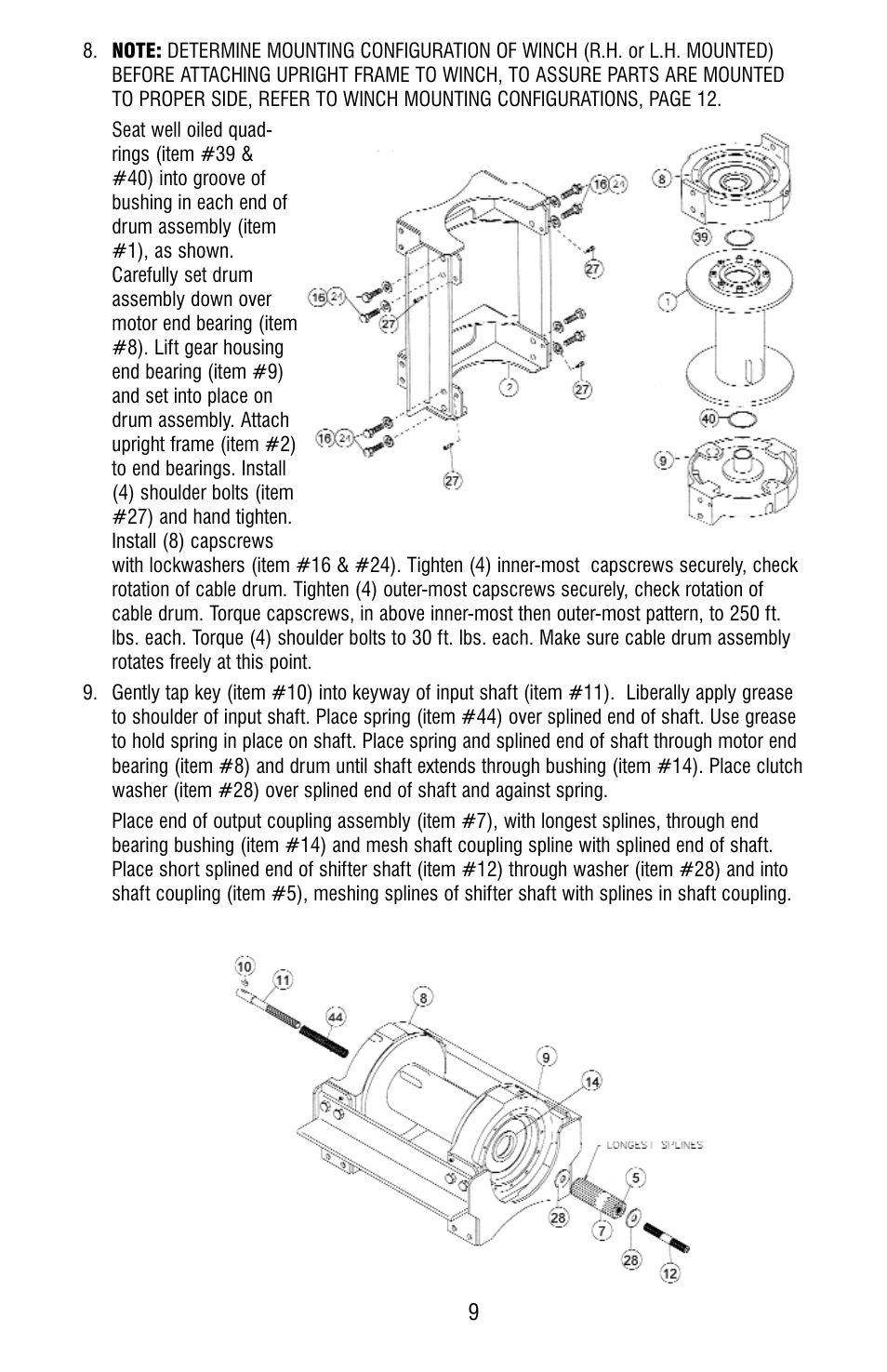 Ramsey Winch RPH-35000 User Manual | Page 11 / 20