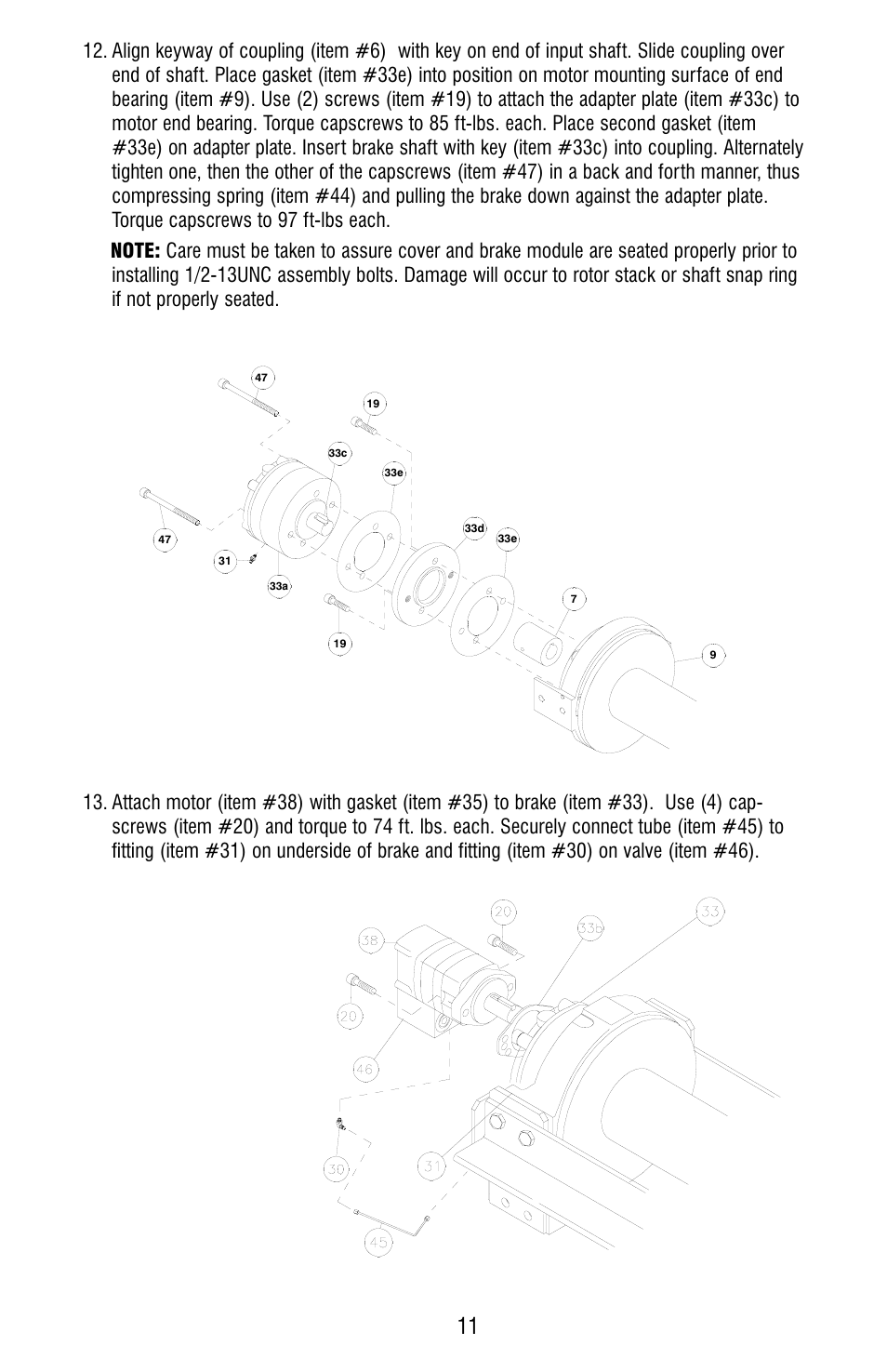 Ramsey Winch RPH-35000 User Manual | Page 13 / 20