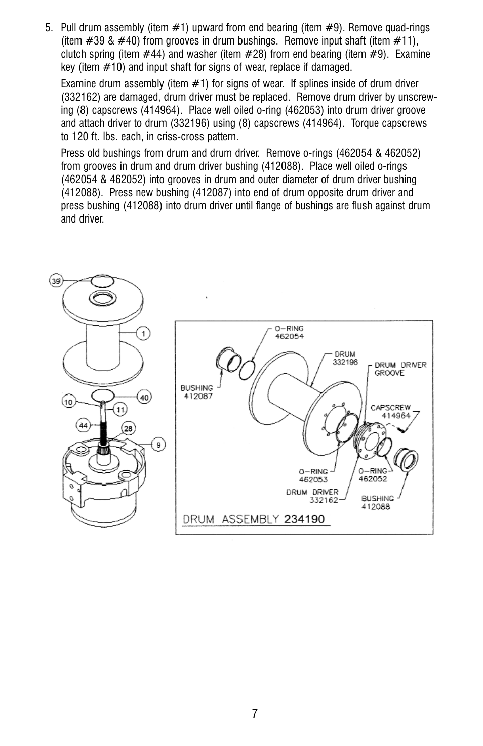 Ramsey Winch RPH-35000 User Manual | Page 9 / 20