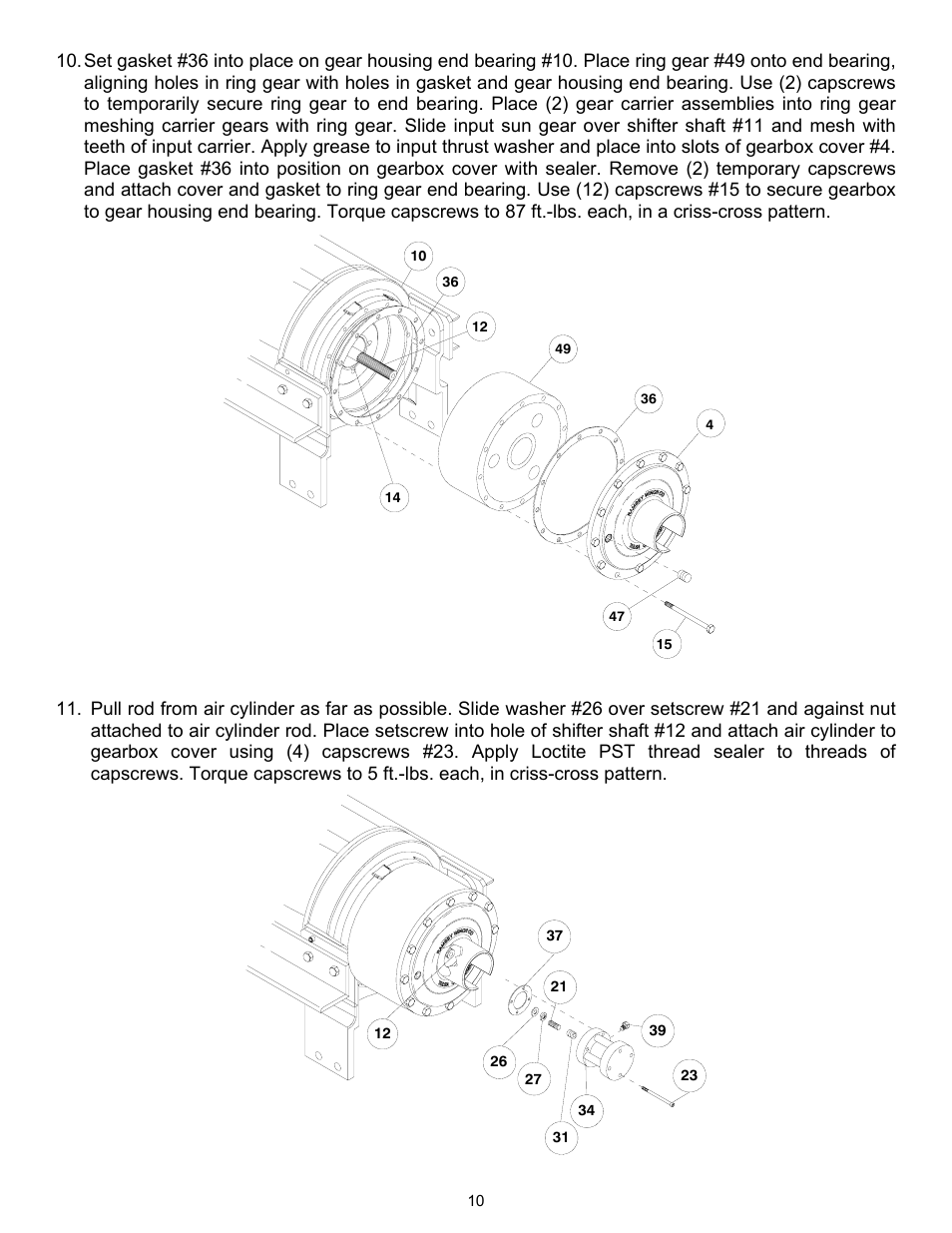 Ramsey Winch RPH-45000 (Foot Mtd.) User Manual | Page 13 / 20