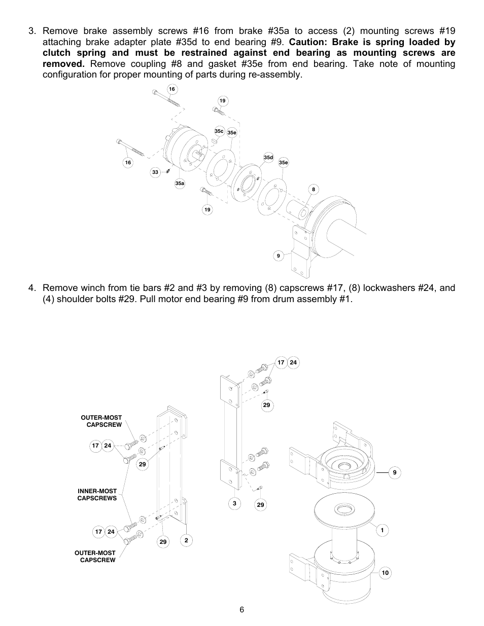 Ramsey Winch RPH-45000 (Foot Mtd.) User Manual | Page 9 / 20