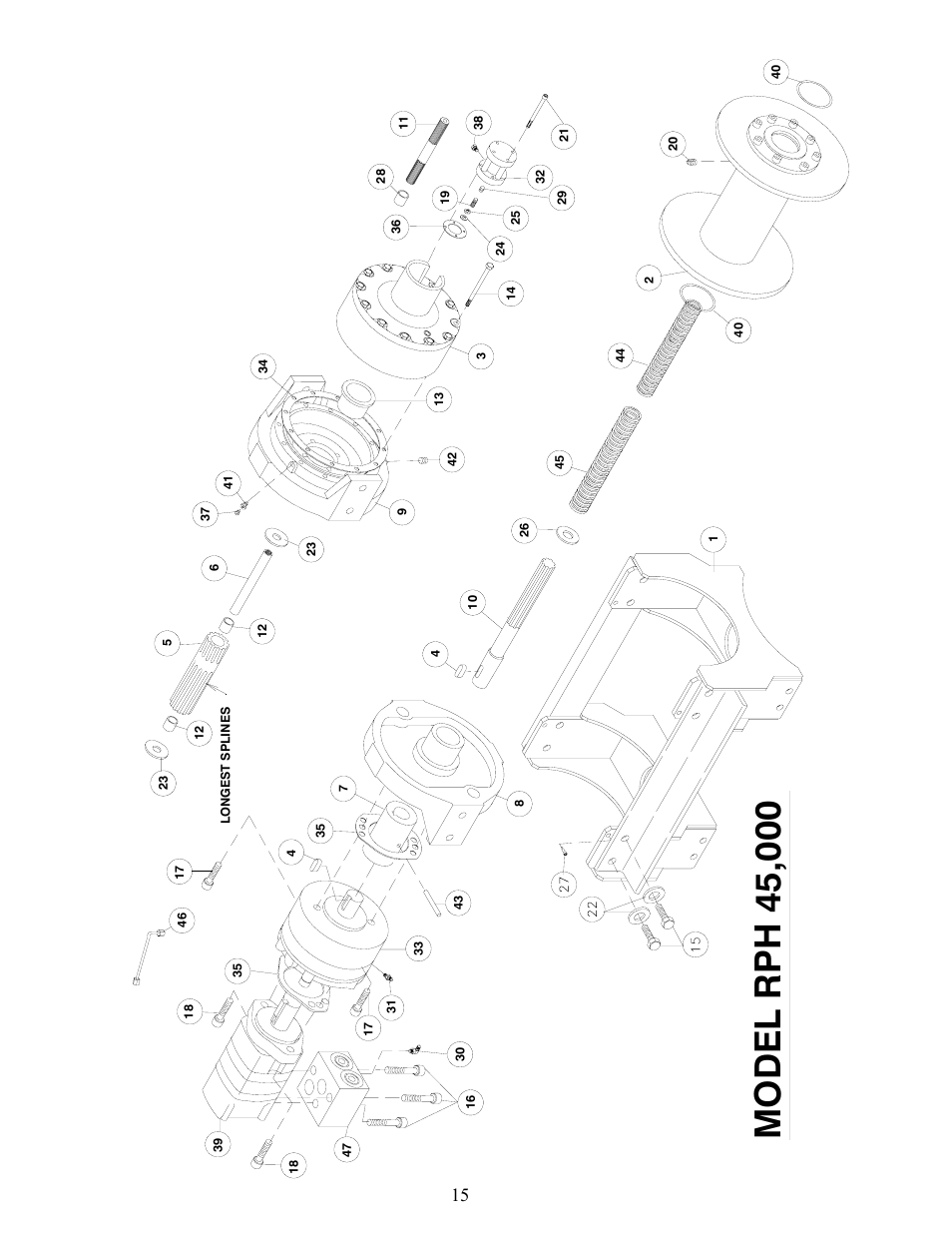 Ramsey Winch RPH-45000 (Mtg. Frame) User Manual | Page 16 / 20