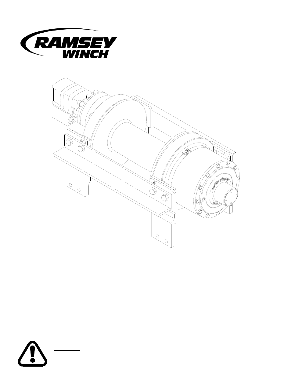 Ramsey Winch RPH-50000 (Foot Mtd.) User Manual | 20 pages