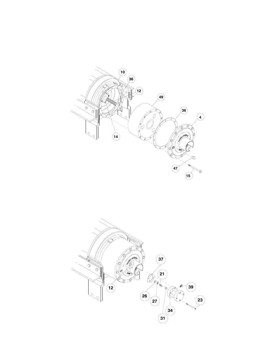 Ramsey Winch RPH-50000 (Foot Mtd.) User Manual | Page 13 / 20