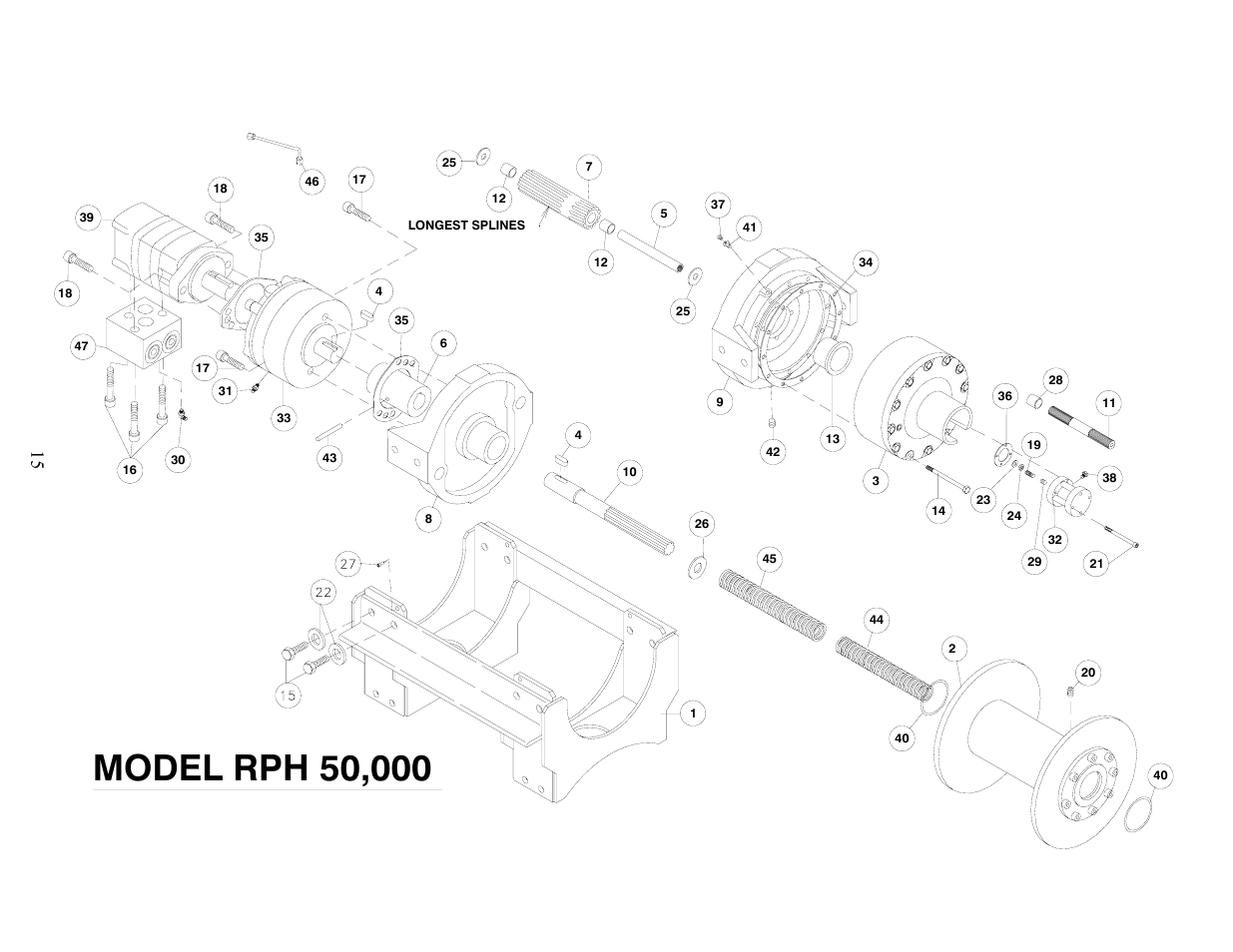 Ramsey Winch RPH-50000 (Mtg. Frame) User Manual | Page 17 / 20