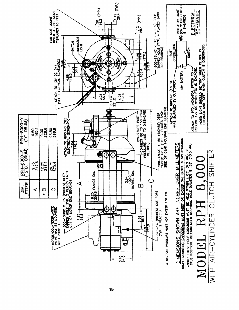 Ramsey Winch RPH-8000 User Manual | Page 17 / 28